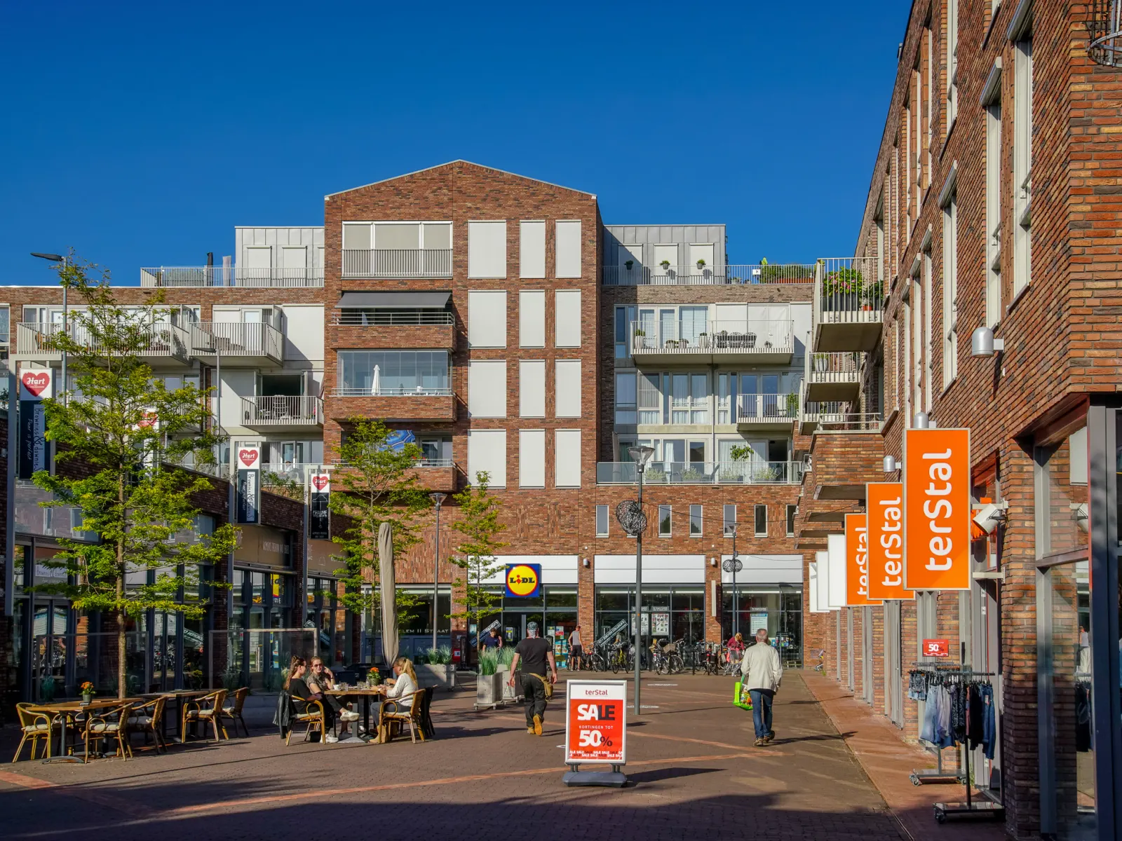 Winkelcentrum en woningen 's-Gravenzande