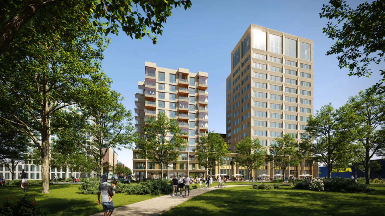 Conceptstudie woongebouw